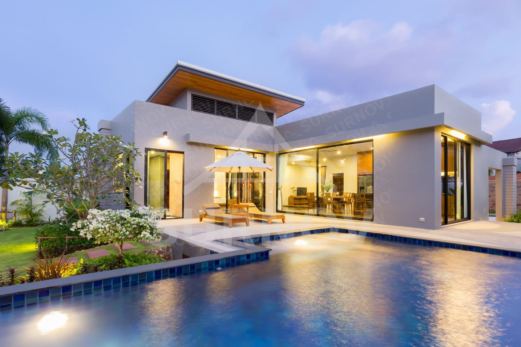 3-bedrooms Private Pool Villa on Rawai