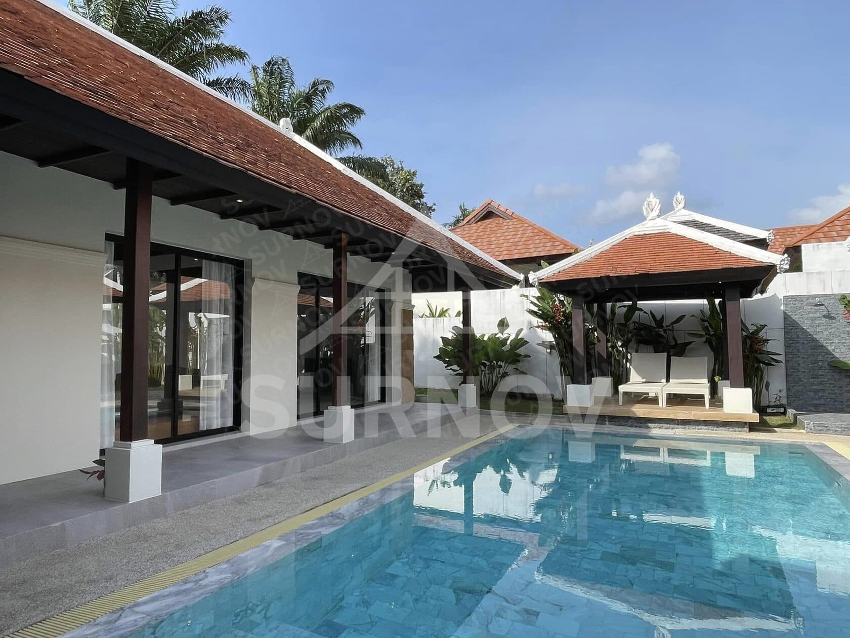 3-bedrooms Private Pool Villa on Choeng Thale