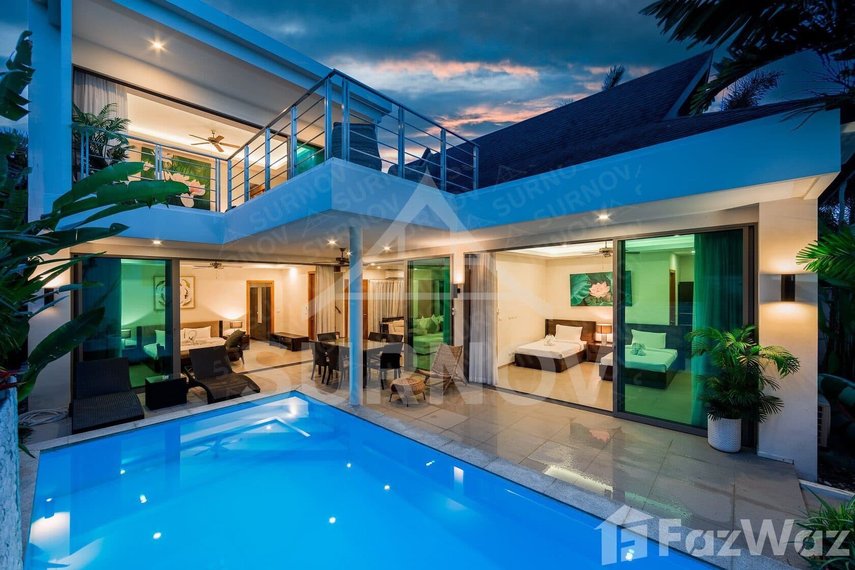 3-bedrooms Private Pool Villa on Rawai