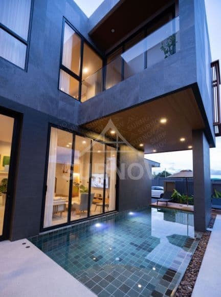 3-bedrooms Private Pool Villa on Chalong