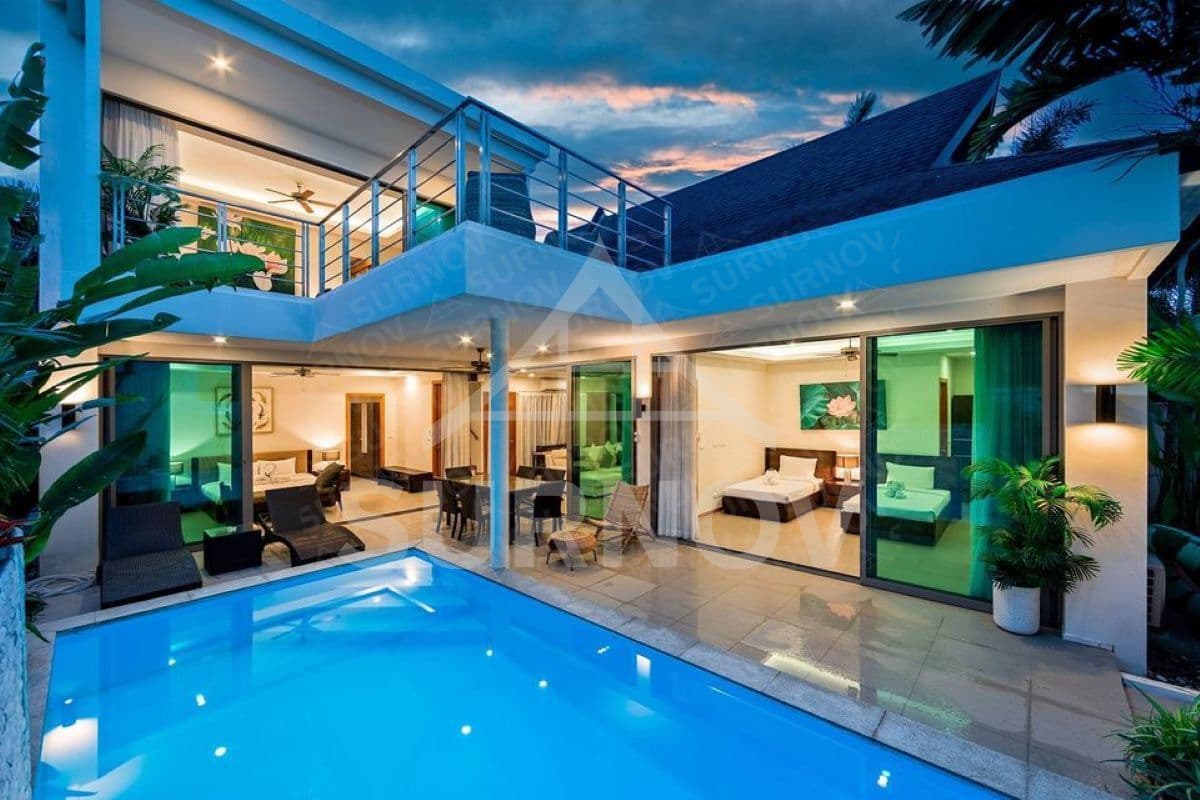 3-bedrooms Private Pool Villa on Rawai