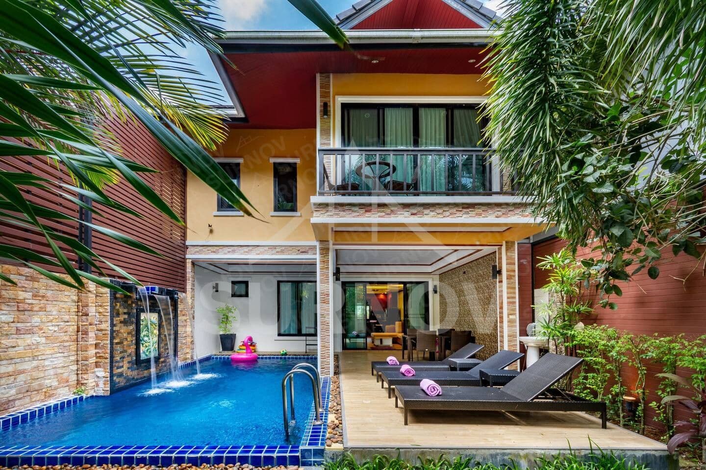 3-bedrooms Private Pool Villa on Bang Tao